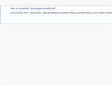 Tablet Screenshot of gerardassociates.ftpworldwide.com